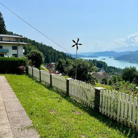 公寓 Ferienwohnung Sabine Mit Wortherseeblick Techelsberg